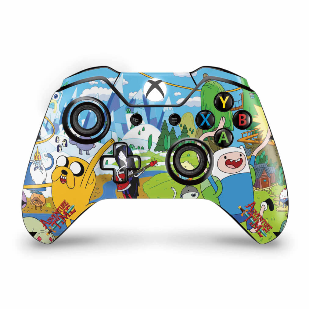 Skin Anti-Rage Xbox One Fat Controle - Hora de Aventura
