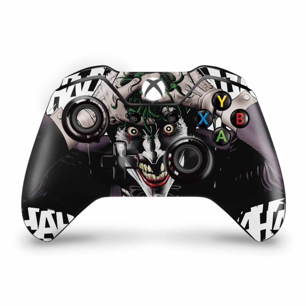 Skin Anti-Rage Xbox One Fat Controle - Joker Coringa Batman