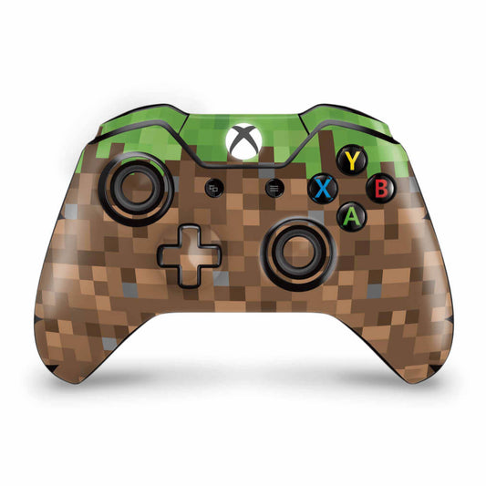 Skin Anti-Rage Xbox One Fat Controle - Minecraft