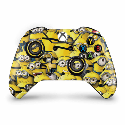 Skin Anti-Rage Xbox One Fat Controle - Minions