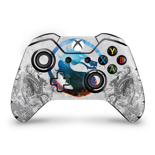 Skin Anti-Rage Xbox One Fat Controle - Mortal Kombat 1