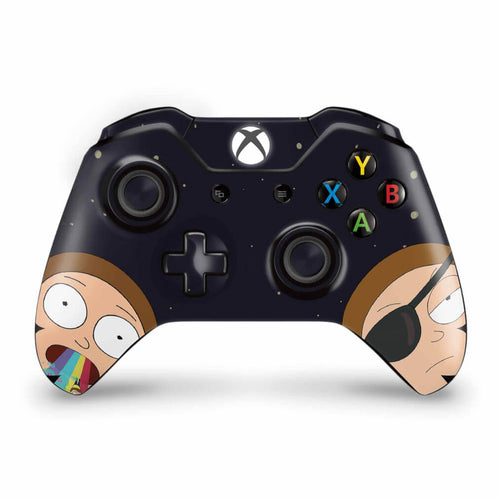 Skin Anti-Rage Xbox One Fat Controle - Morty Rick and Morty