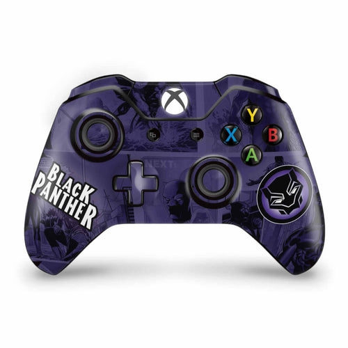 Skin Anti-Rage Xbox One Fat Controle - Pantera Negra Comics