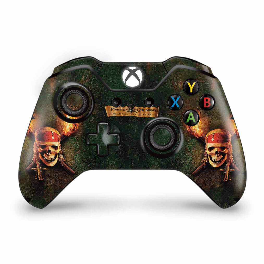 Skin Anti-Rage Xbox One Fat Controle - Piratas do Caribe