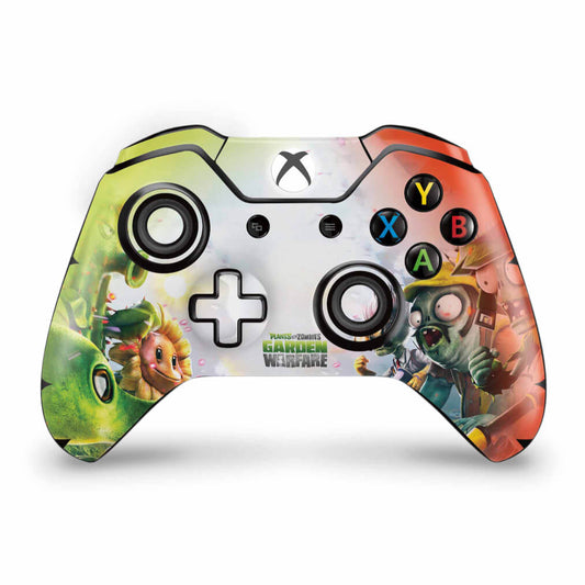 Skin Anti-Rage Xbox One Fat Controle - Plants Vs Zombies Garden Warfare