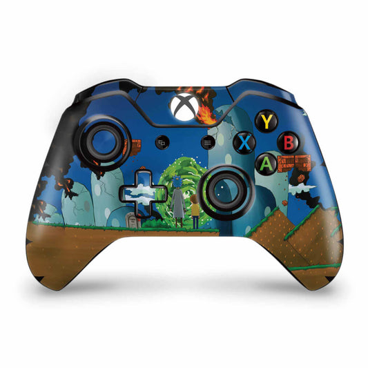 Skin Anti-Rage Xbox One Fat Controle - Rick And Morty Mario
