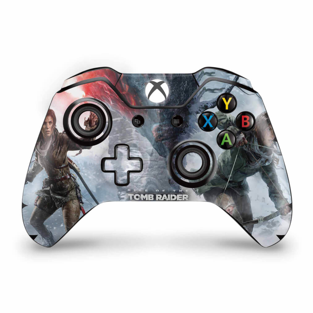 Skin Anti-Rage Xbox One Fat Controle - Rise of the Tomb Raider