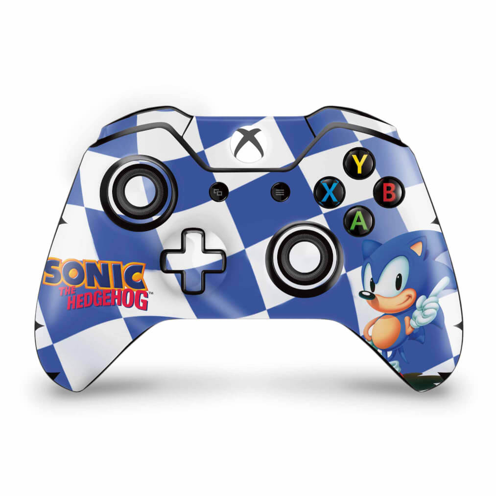 Skin Anti-Rage Xbox One Fat Controle - Sonic The Hedgehog