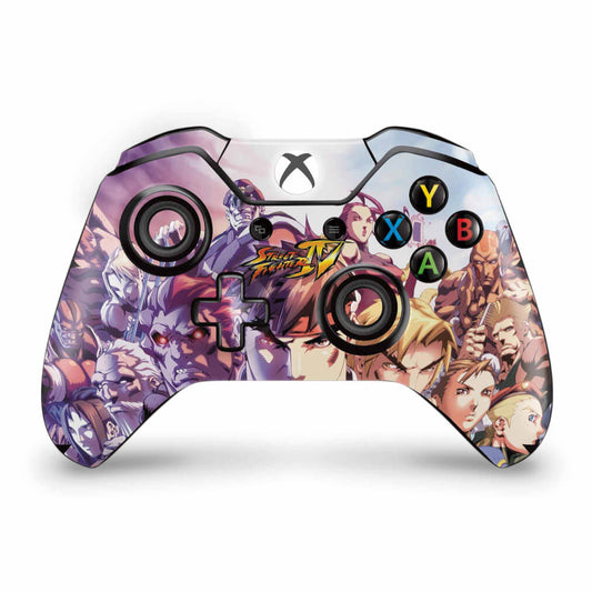 Skin Anti-Rage Xbox One Fat Controle - Street Fighter