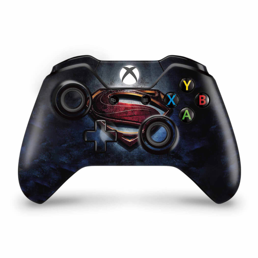 Skin Anti-Rage Xbox One Fat Controle - Superman - Super Homem