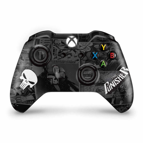 Skin Anti-Rage Xbox One Fat Controle - The Punisher Justiceiro Comics