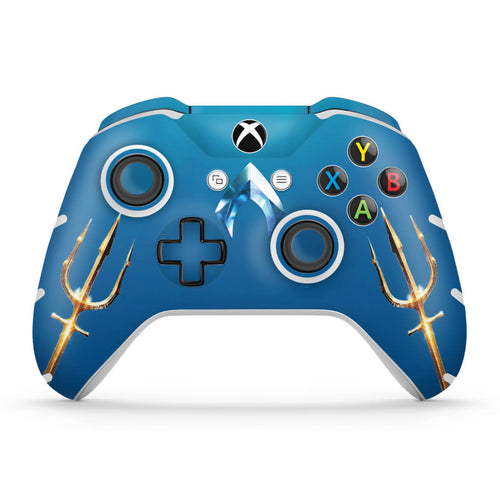 Skin Anti-Rage Xbox One Slim X Controle - Aquaman