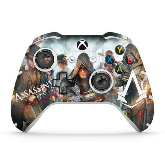 Skin Anti-Rage Xbox One Slim X Controle - Assassin's Creed Syndicate