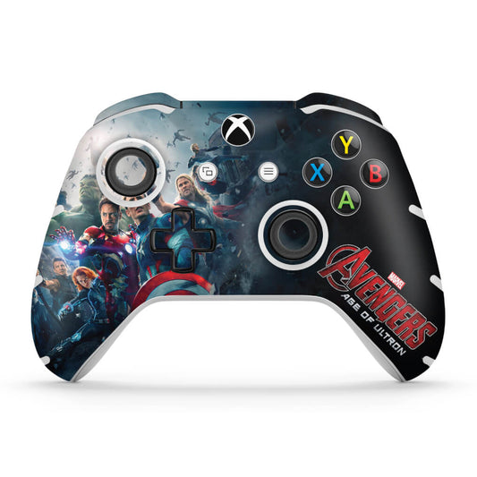 Skin Anti-Rage Xbox One Slim X Controle - Avengers - Age of Ultron
