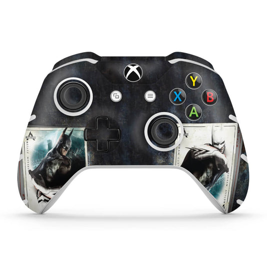Skin Anti-Rage Xbox One Slim X Controle - Batman Return to Arkham