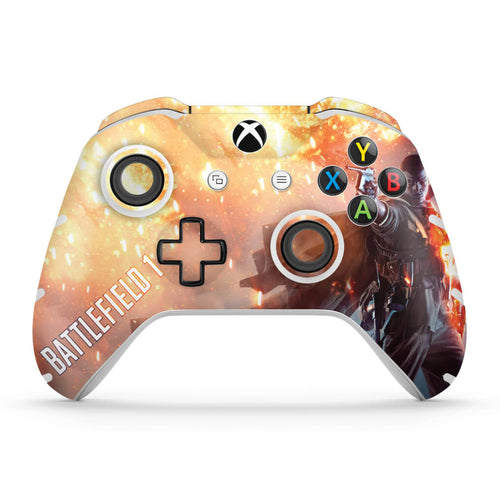 Skin Anti-Rage Xbox One Slim X Controle - Battlefield 1