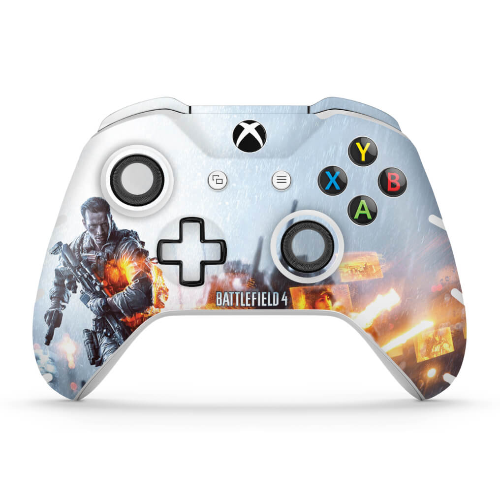 Skin Anti-Rage Xbox One Slim X Controle - Battlefield 4
