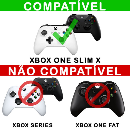 Skin Anti-Rage Xbox One Slim X Controle - Call of Duty Warzone