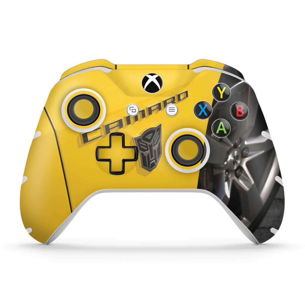 Skin Anti-Rage Xbox One Slim X Controle - Camaro - Transformers