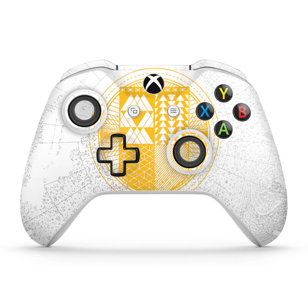Skin Anti-Rage Xbox One Slim X Controle - Destiny Limited Edition