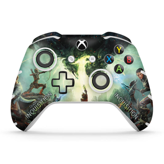 Skin Anti-Rage Xbox One Slim X Controle - Dragon Age Inquisition