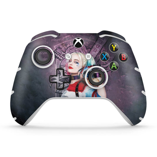Skin Anti-Rage Xbox One Slim X Controle - Esquadrão Suicida #C
