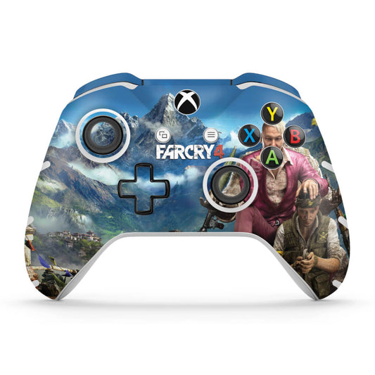 Skin Anti-Rage Xbox One Slim X Controle - Far Cry 4