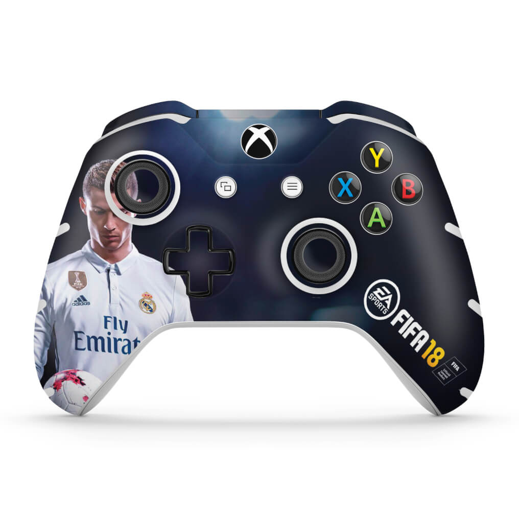 Skin Anti-Rage Xbox One Slim X Controle - FIFA 18