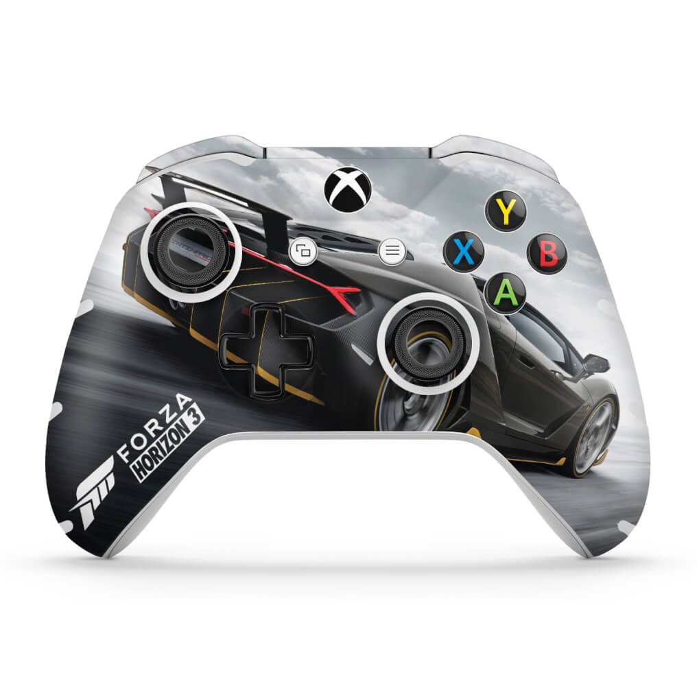Skin Anti-Rage Xbox One Slim X Controle - Forza Horizon 3