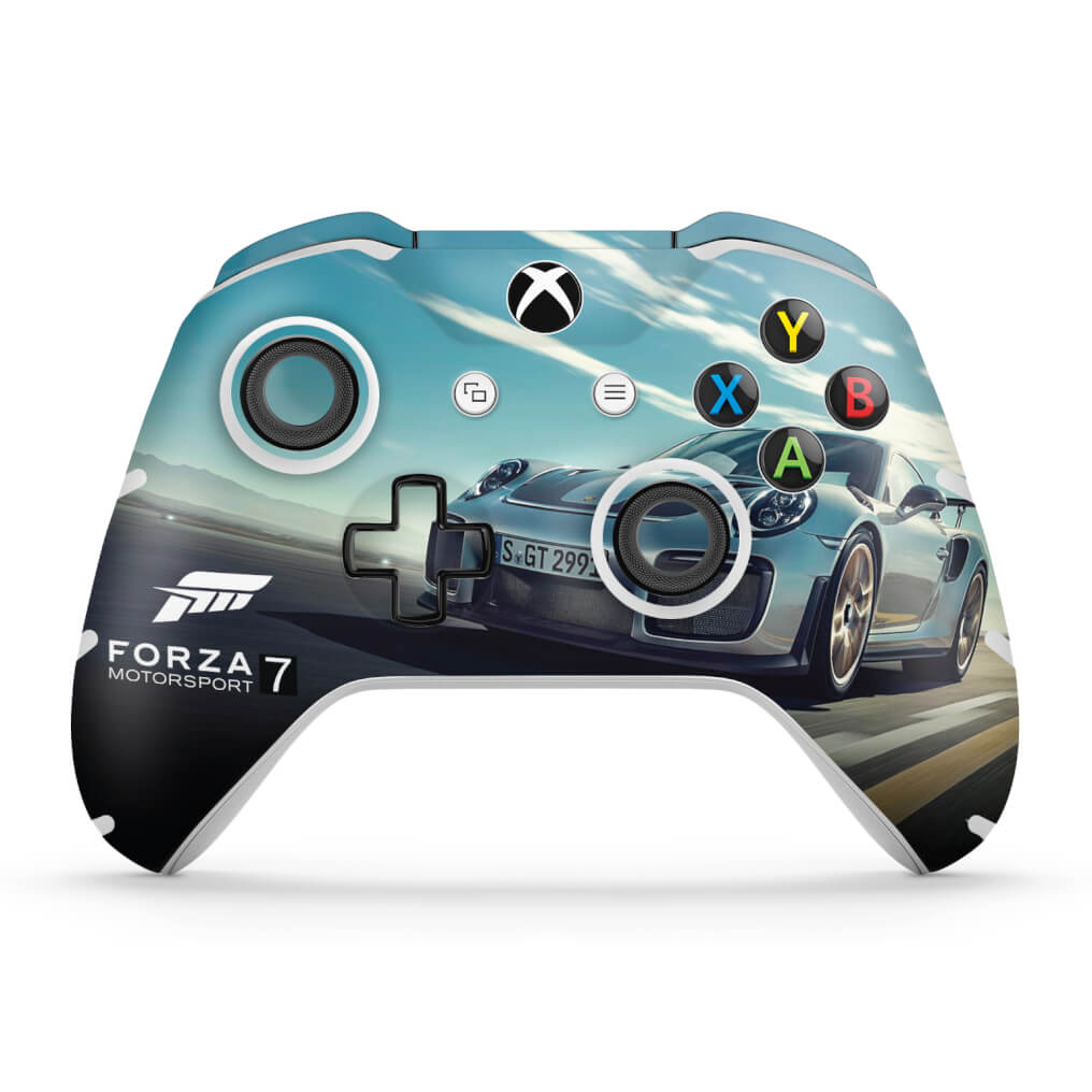 Skin Anti-Rage Xbox One Slim X Controle - Forza Motorsport 7