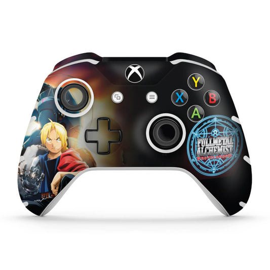 Skin Anti-Rage Xbox One Slim X Controle - Fullmetal Alchemist: Brotherhood