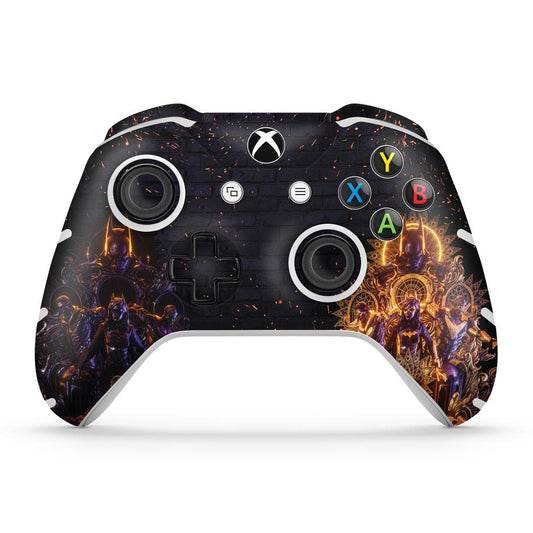 Skin Anti-Rage Xbox One Slim X Controle - Gotham Knights