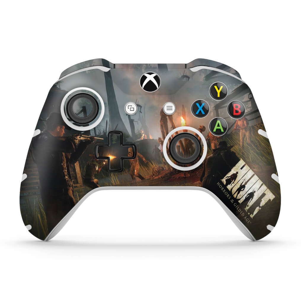 Skin Anti-Rage Xbox One Slim X Controle - Hunt: Horrors of the Gilded Age
