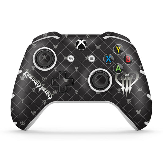 Skin Anti-Rage Xbox One Slim X Controle - Kingdom Hearts 3 III