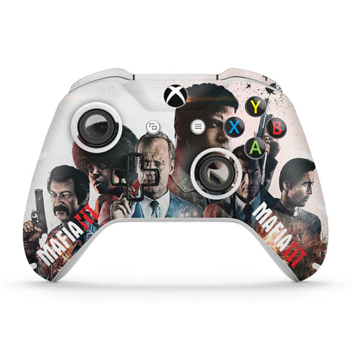 Skin Anti-Rage Xbox One Slim X Controle - Mafia 3