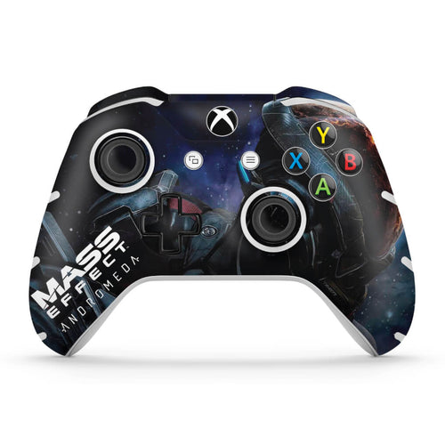 Skin Anti-Rage Xbox One Slim X Controle - Mass Effect: Andromeda