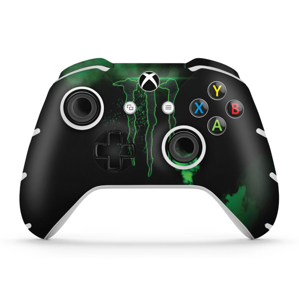 Skin Anti-Rage Xbox One Slim X Controle - Monster Energy Drink