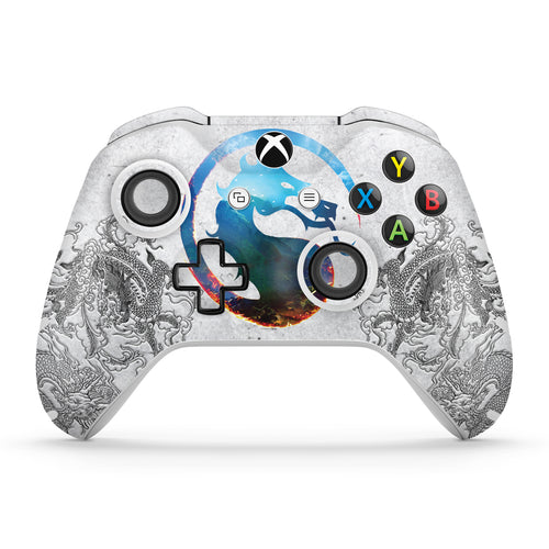 Skin Anti-Rage Xbox One Slim X Controle - Mortal Kombat 1