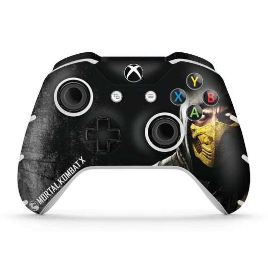 Skin Anti-Rage Xbox One Slim X Controle - Mortal Kombat X