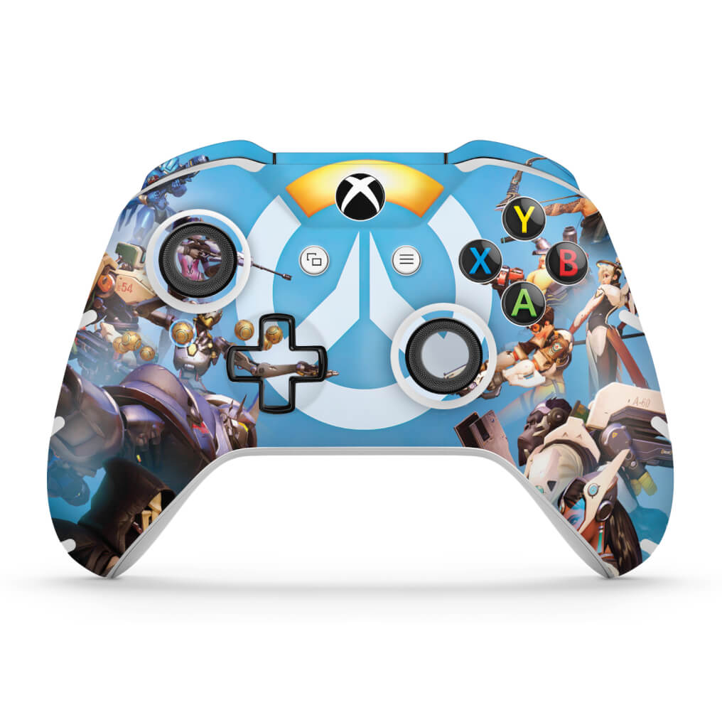 Skin Anti-Rage Xbox One Slim X Controle - Overwatch