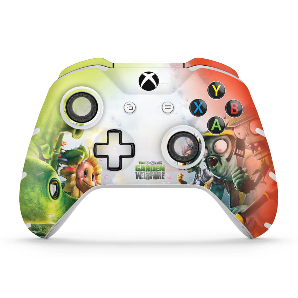 Skin Anti-Rage Xbox One Slim X Controle - Plants Vs Zombies Garden Warfare