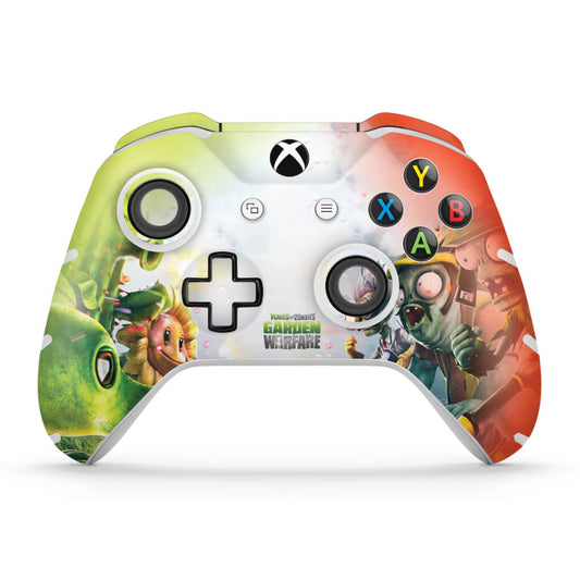 Skin Anti-Rage Xbox One Slim X Controle - Plants Vs Zombies Garden Warfare