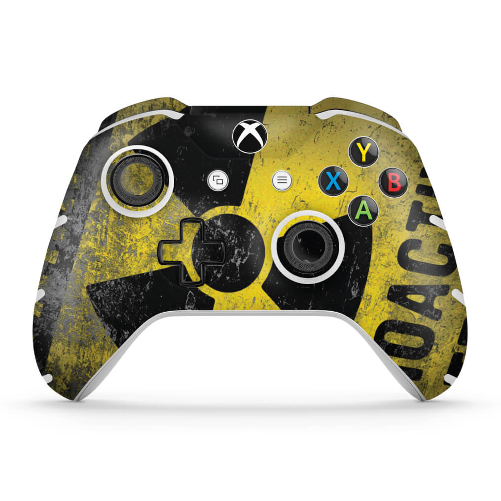 Skin Anti-Rage Xbox One Slim X Controle - Radioativo