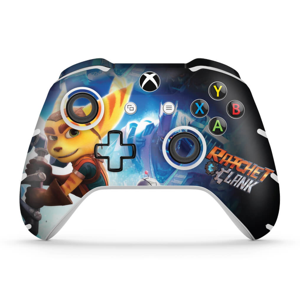 Skin Anti-Rage Xbox One Slim X Controle - Ratchet and Clank