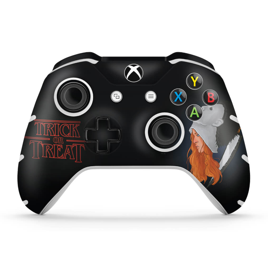 Skin Anti-Rage Xbox One Slim X Controle - Stranger Things Max