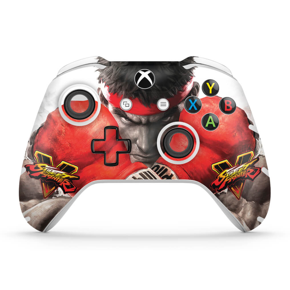 Skin Anti-Rage Xbox One Slim X Controle - Street Fighter V