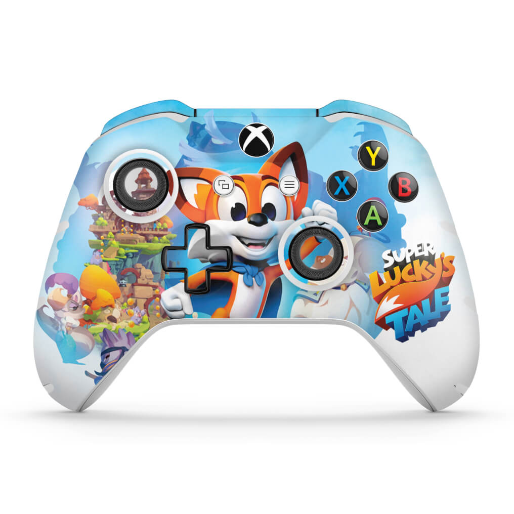 Skin Anti-Rage Xbox One Slim X Controle - Super Lucky's Tale