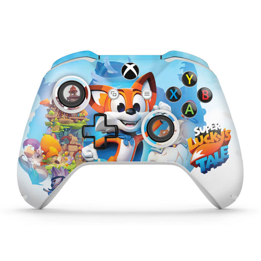 Skin Anti-Rage Xbox One Slim X Controle - Super Lucky's Tale