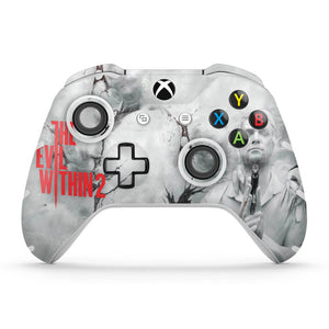 Skin Anti-Rage Xbox One Slim X Controle - The Evil Within 2