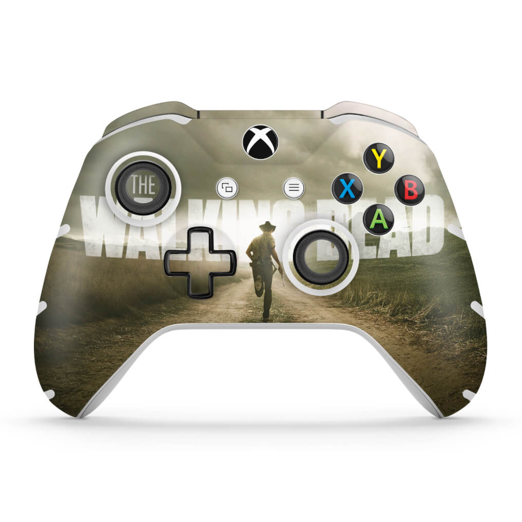 Skin Anti-Rage Xbox One Slim X Controle - The Walking Dead